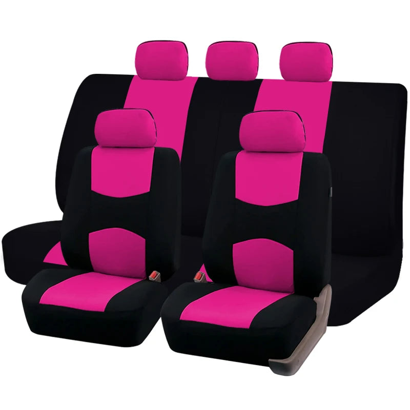 Fundas de Asiento Bicolor Universales para Coche