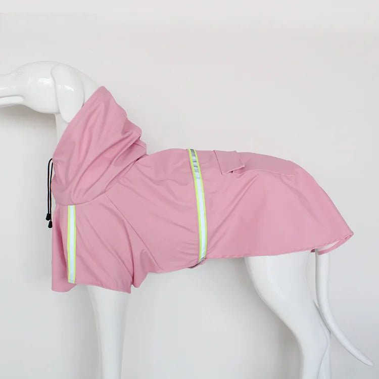 Chubasquero Reflectante para Perros Grandes