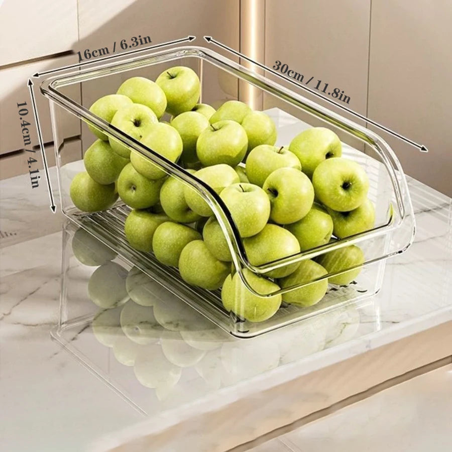 Organizadores Transparentes para Frigorífico