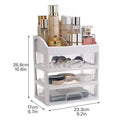 Organizador Transparente de Maquillaje con Cajones