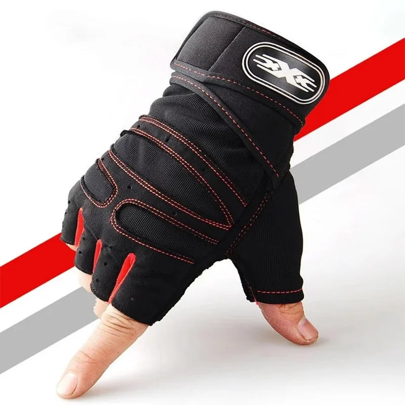 Guantes de Gimnasio con Sujeción de Muñeca