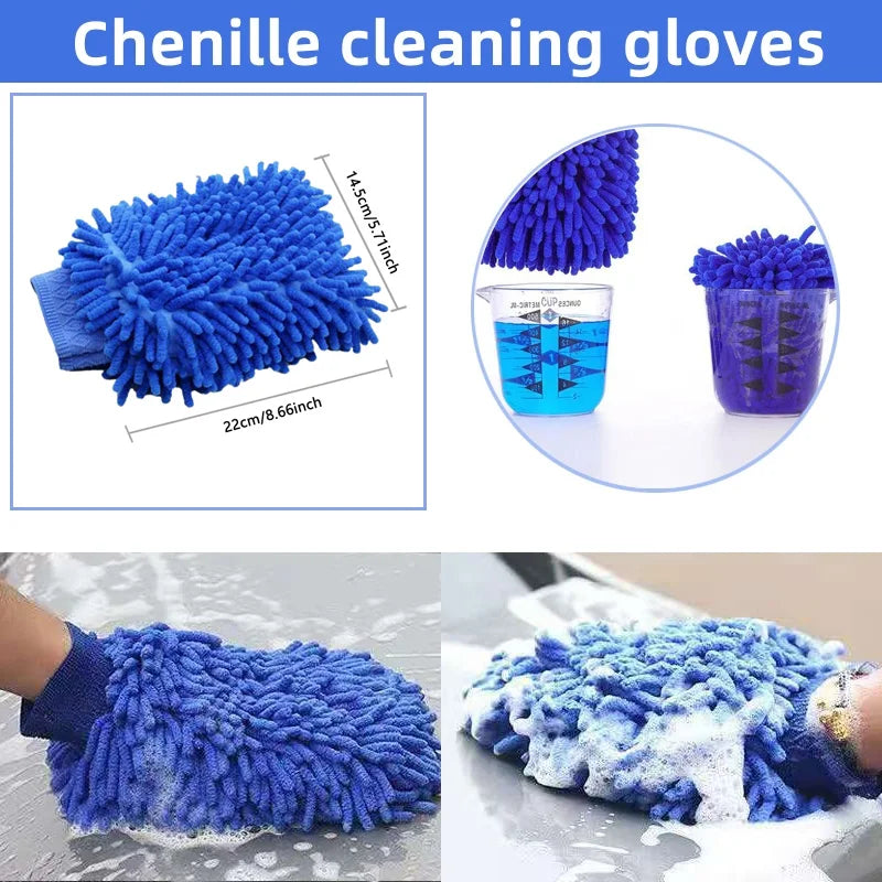 Set de Cepillos de Detallado para Coche