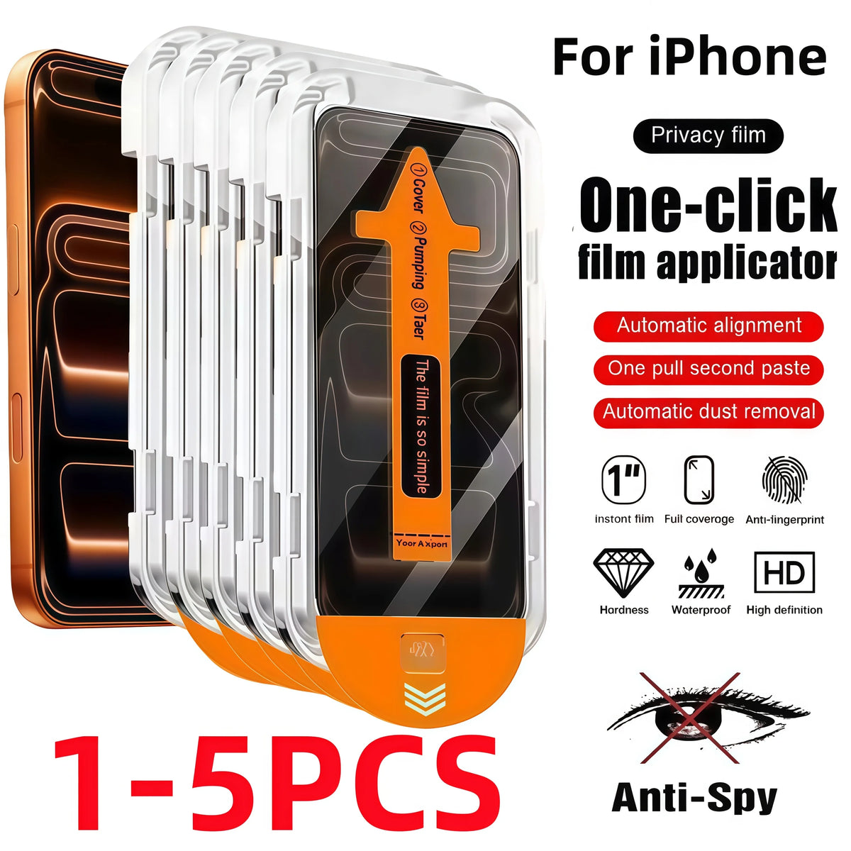 Protector de Pantalla de Privacidad para iPhone