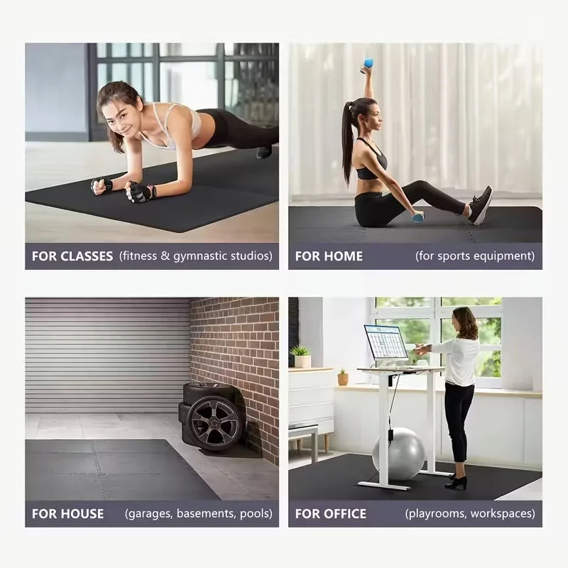 Pack de 16 Losetas de Suelo para Fitness 30 × 30 cm