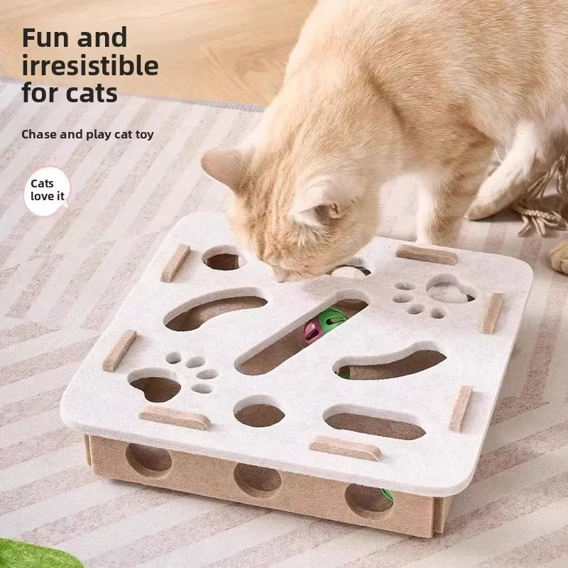 Juguete Rompecabezas con Pelota para Gatos