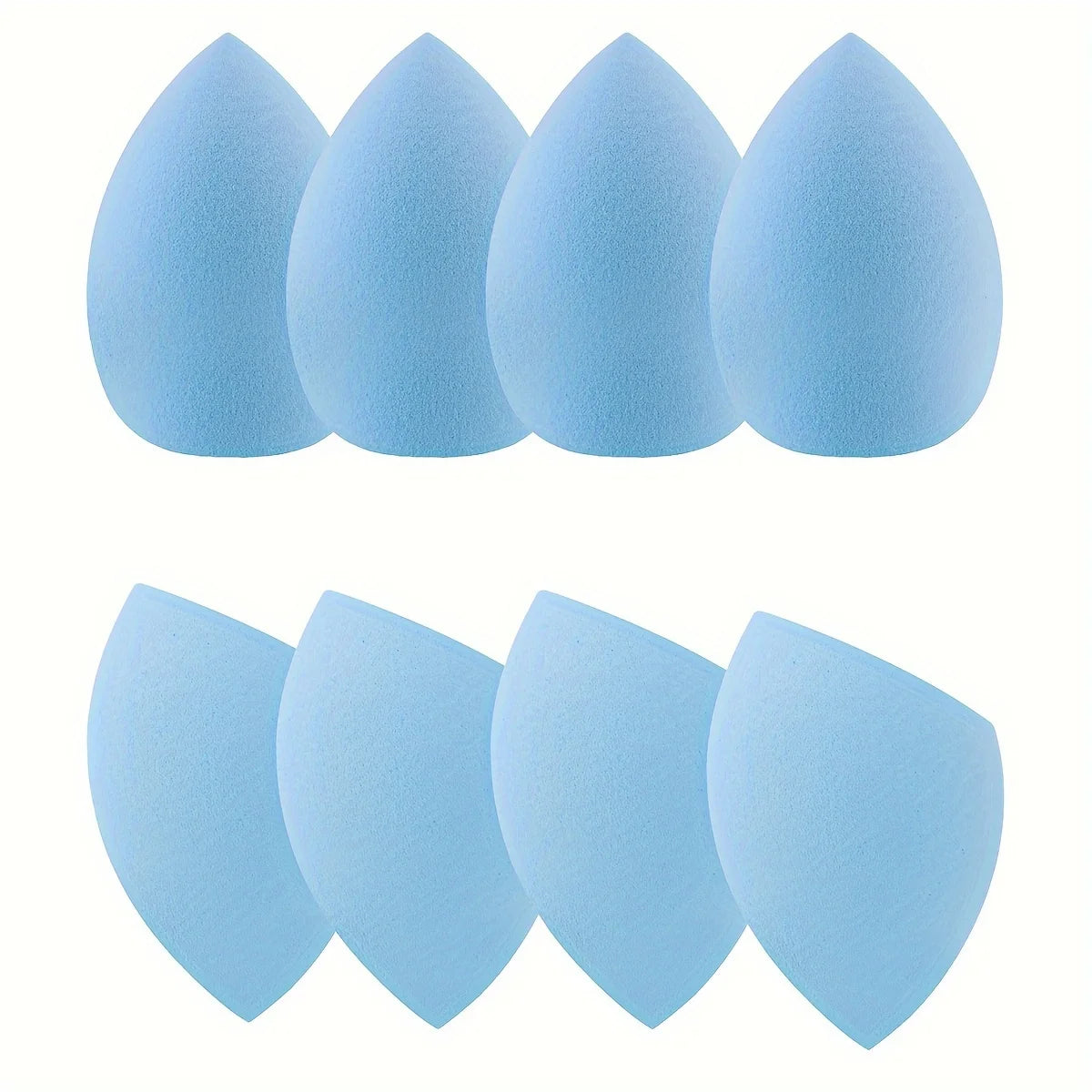 Set de 8 Esponjas para Aplicar Maquillaje