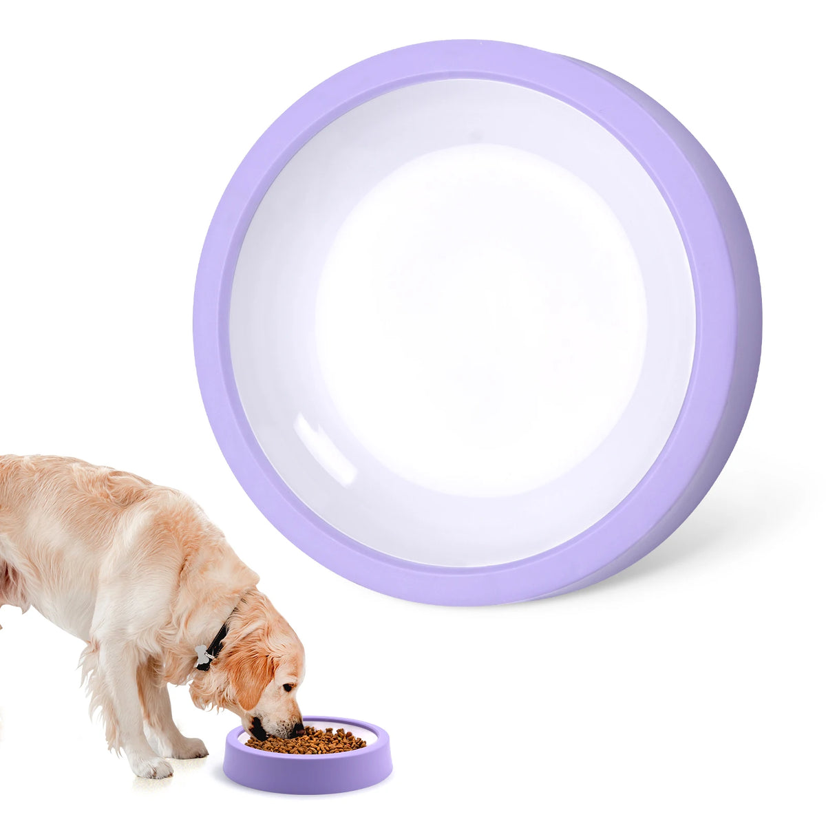 Comedero de Alimentación Lenta Antideslizante para Perros