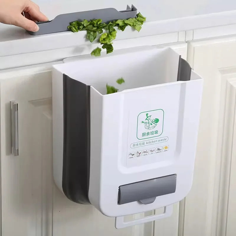 Cubo de Basura Plegable para Puerta, 7 o 10 L