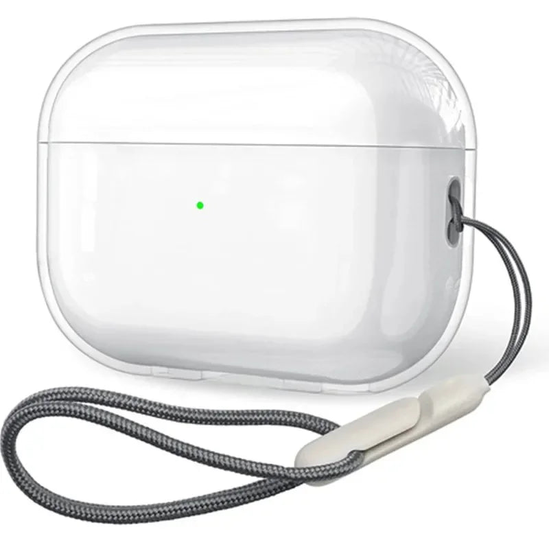 Funda Transparente de TPU con Correa para AirPods