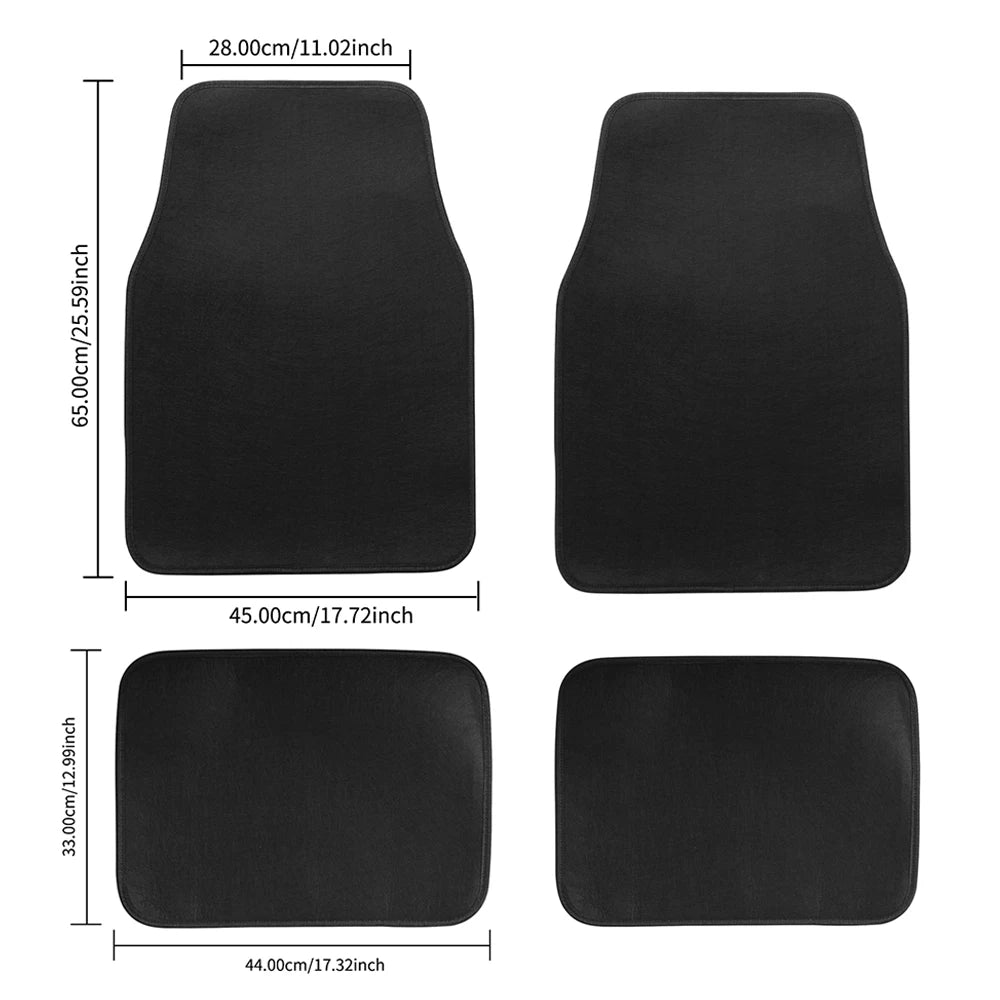 Juego de Alfombrillas Universales para Coche