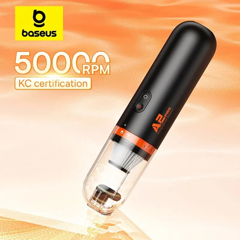 Aspirador de Mano Baseus 6000 Pa para Coche