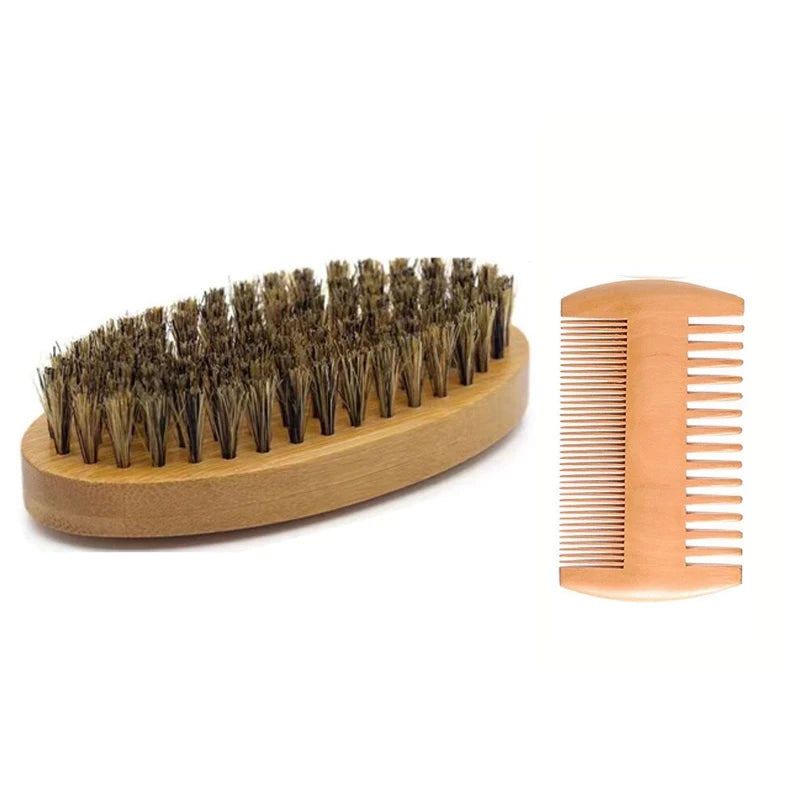 Set de Afeitado para Hombre con Brocha y Accesorios
