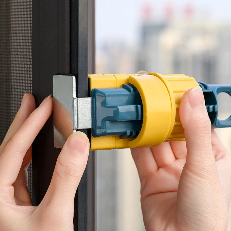 Percha Portátil para Ventana con 8 Orificios