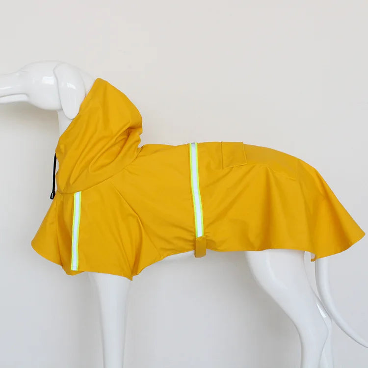 Chubasquero Reflectante para Perros Grandes