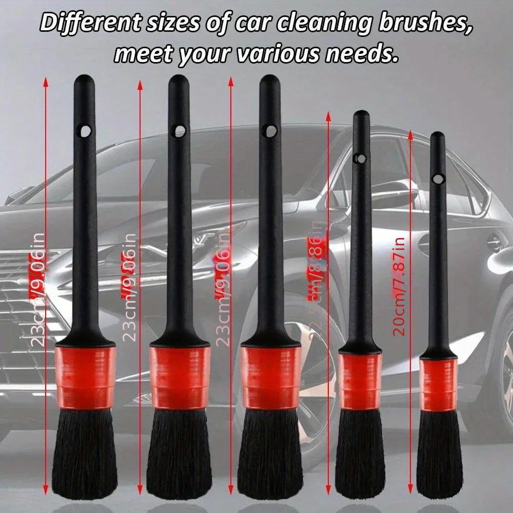 Set de Cepillos de Detallado para Coche